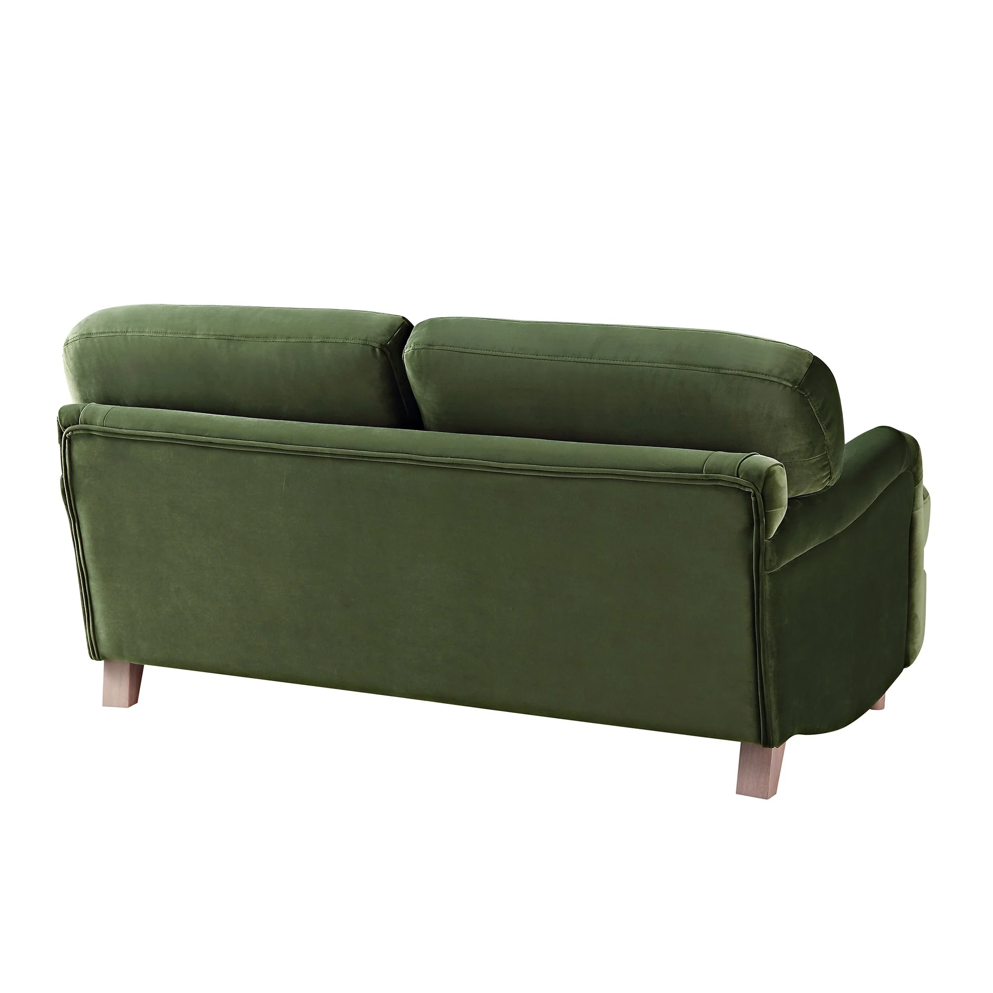 Fern Green Velvet Sofa, 2-Seater