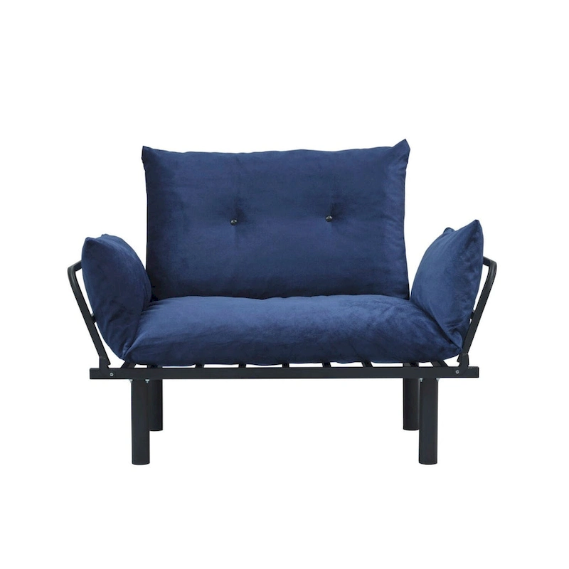 Sadio Metal Frame Loveseat With Removable Cushions