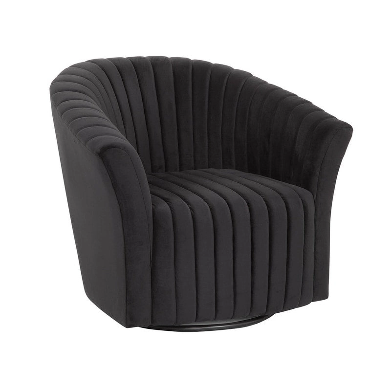 Grafton Home Sofia Velvet 360 Swivel Chair