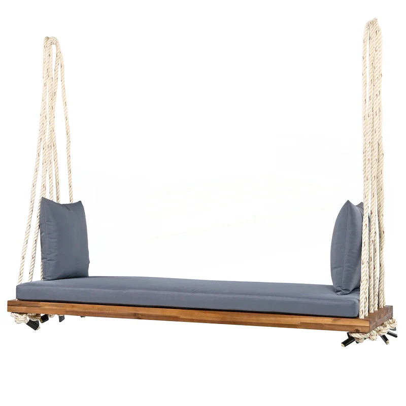 Patio Wooden Swing Chair