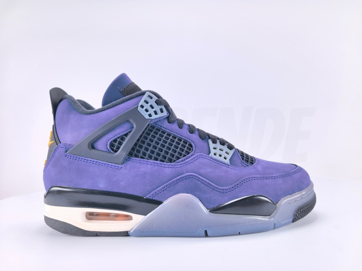Air Jordan 4 Retro Lakers Imperial Purple - Aktrende