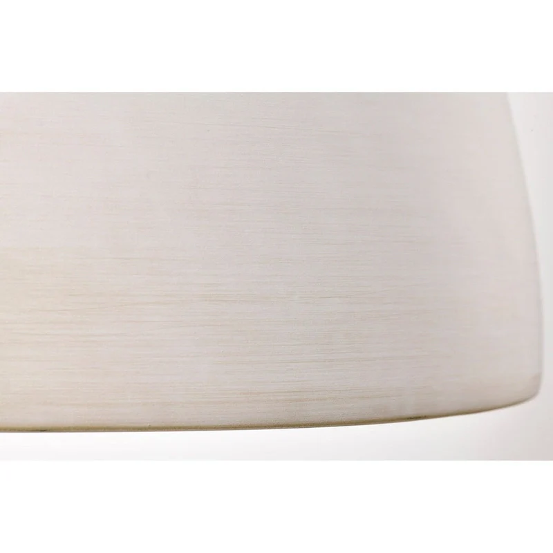 Collins 14 Inch Pendant with White Ceramic - Brushed Brass