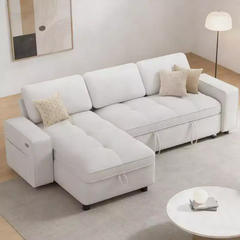 Dyonery Convertible Storage Sofa Bed