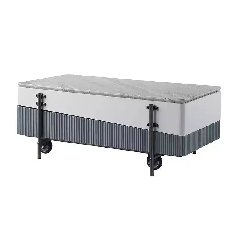 Acme Furniture Wilkins Coffee Table White/Gray Finish