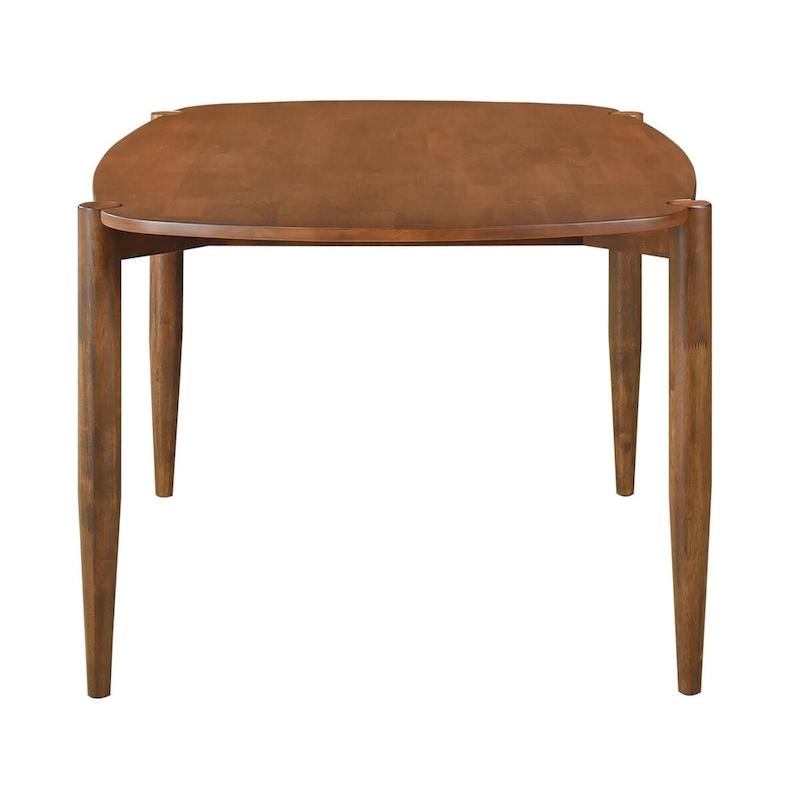 Whisten Walnut 7-piece Solid Wood Dining Set