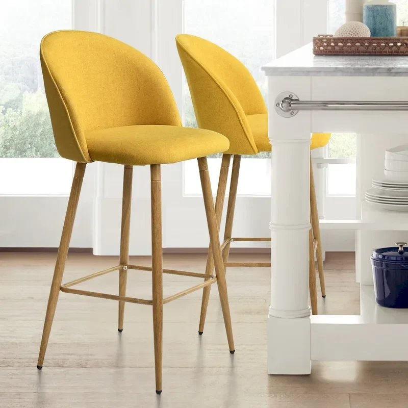 Upholstered 26 inch Counter Stool (Set of 2) - 37.6x16.7x16.7