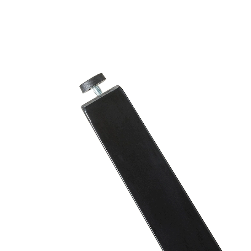 Glitzhome 38H Set of 2 High Back Linen Fabric Studded Dining Chairs with Footpads