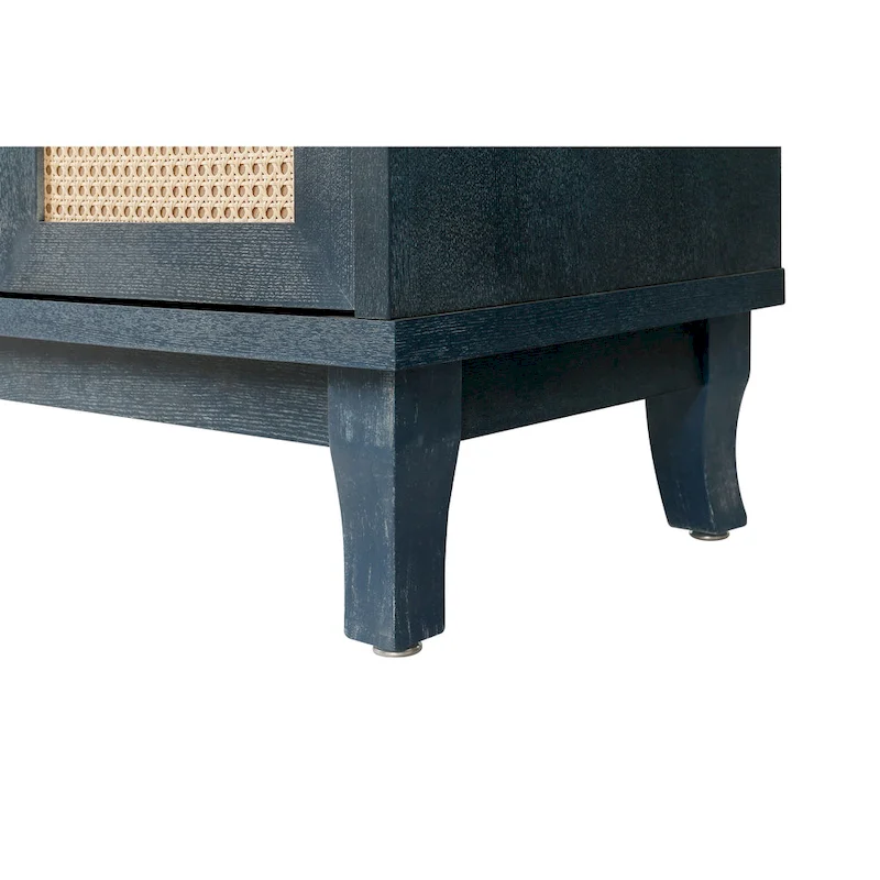 Rattan Sideboard Buffer Cabinet