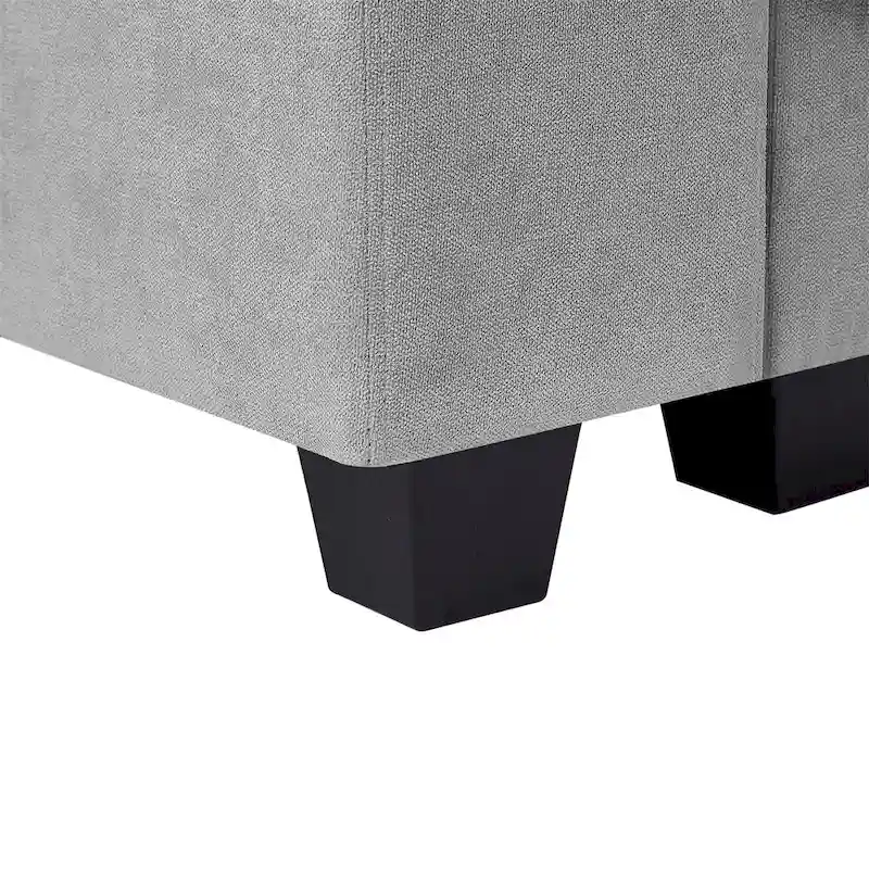 Merax Convertible Sofa Couch with Reversible Chaise