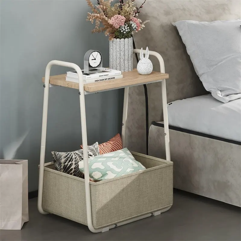 Side Table Set of 2 - 16.93D x 14.57W x 24.02H