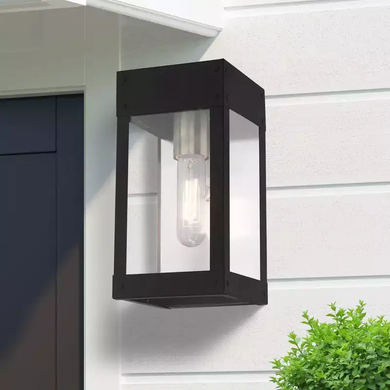 Livex Lighting Barrett 1 - Light Wall Light in Black
