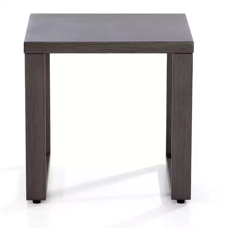 UPTIOT Square Metal Outdoor Side Table