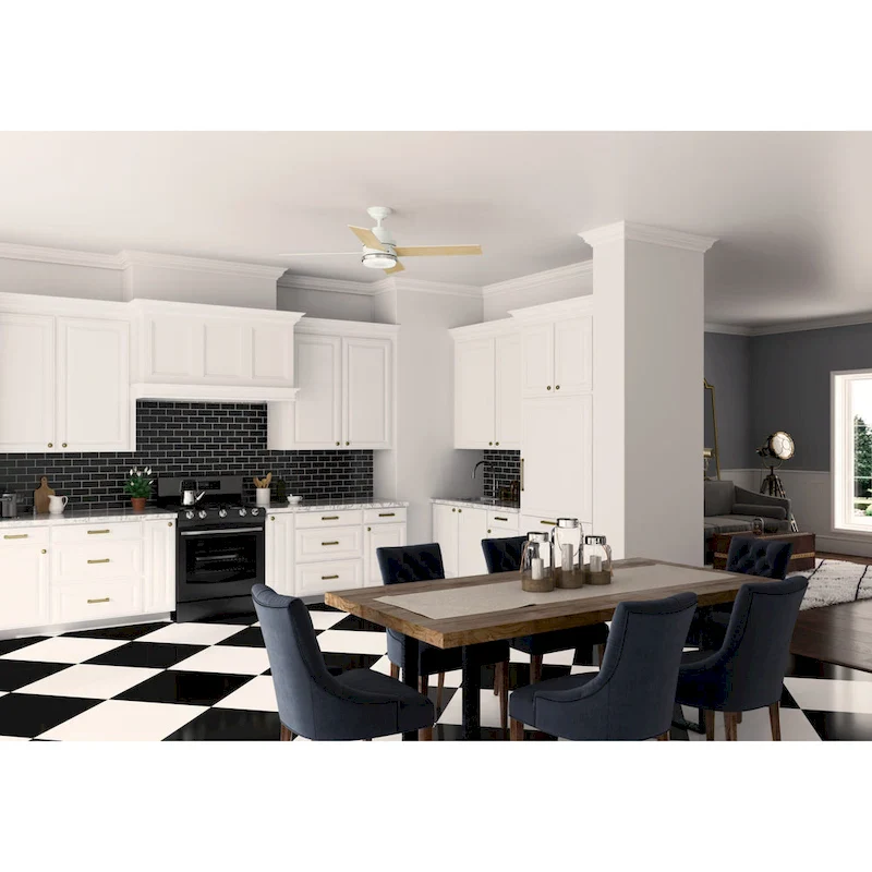 Casablanca 54  Daphne Ceiling Fan with LED Light Kit and Wall Control - Transitional