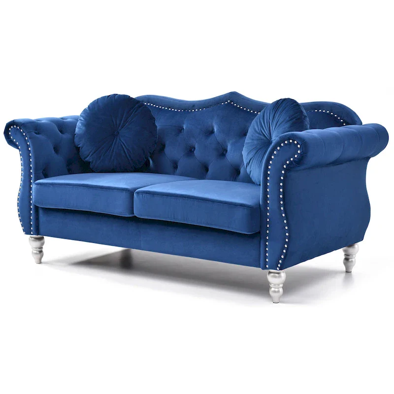 Hollywood Velvet Loveseat