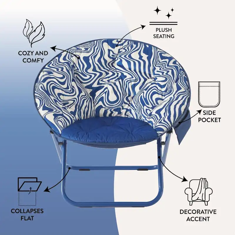 Urban Lifestyle Micromick Saucer Chair