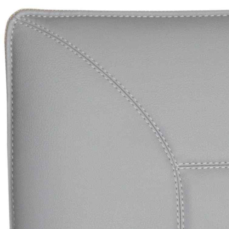 Mid-Century Modern Faux Leather Arm Chair - 29Wx28Dx33H