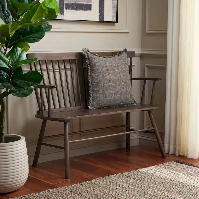 SAFAVIEH Gracija Spindleback Settee - 48 x 22.4 x 36 - 48W x 22D x 36H