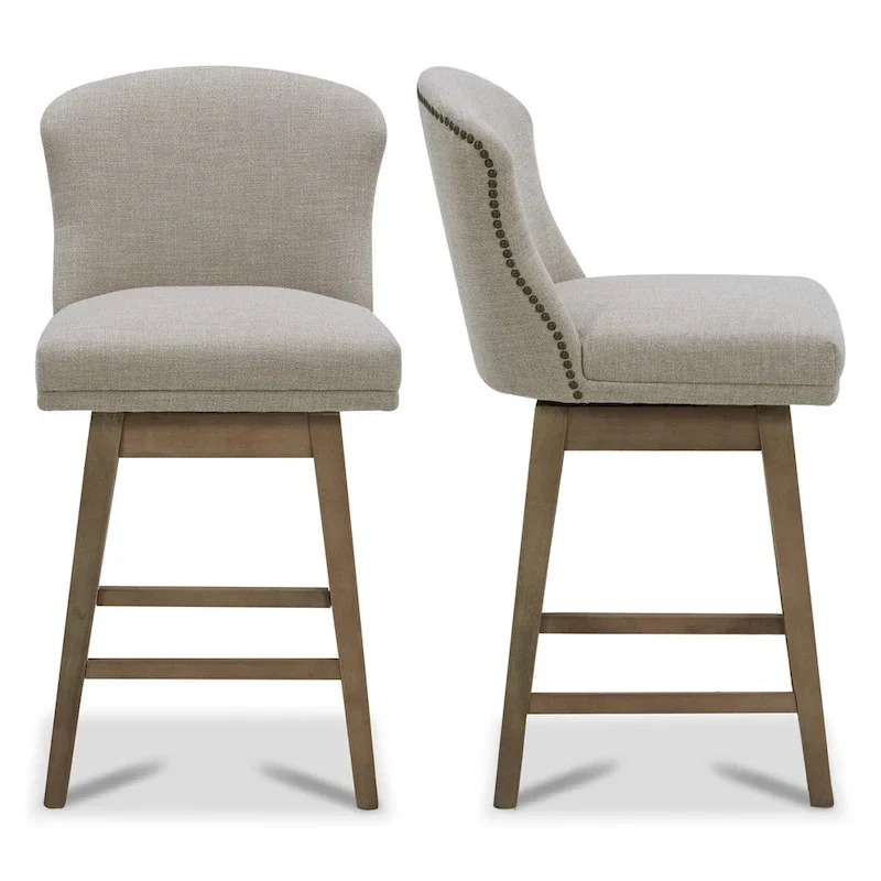 Mia Swivel Counter Stool Set of 2