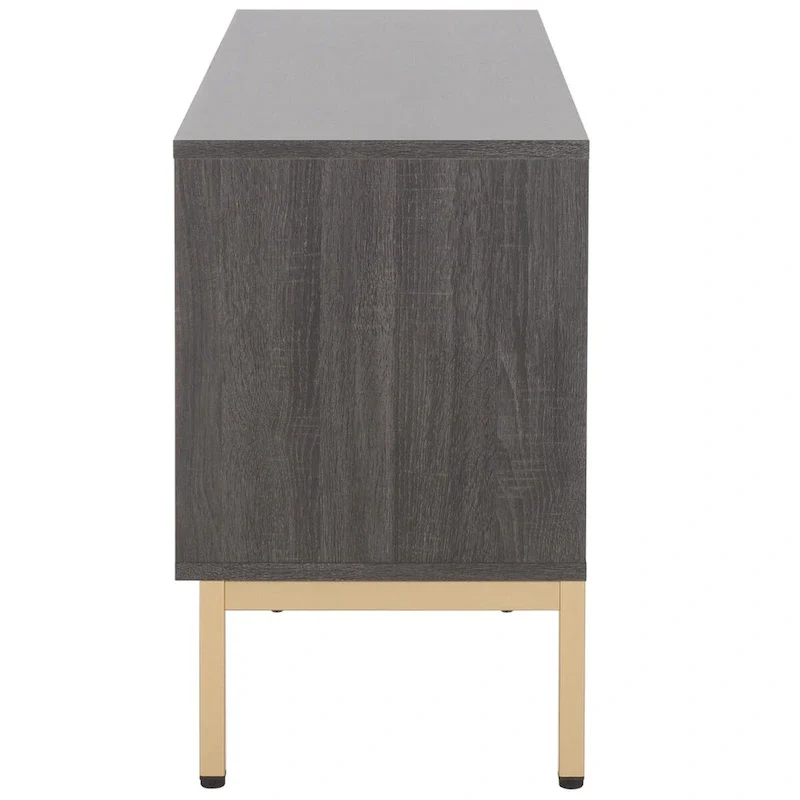 Alyse 2-Drawer 2-Shelf Entertainment Media Stand (Fits Up To 65  Flatscreen TV) - 60.4 In. x 15.6 In. x 24.8 In.