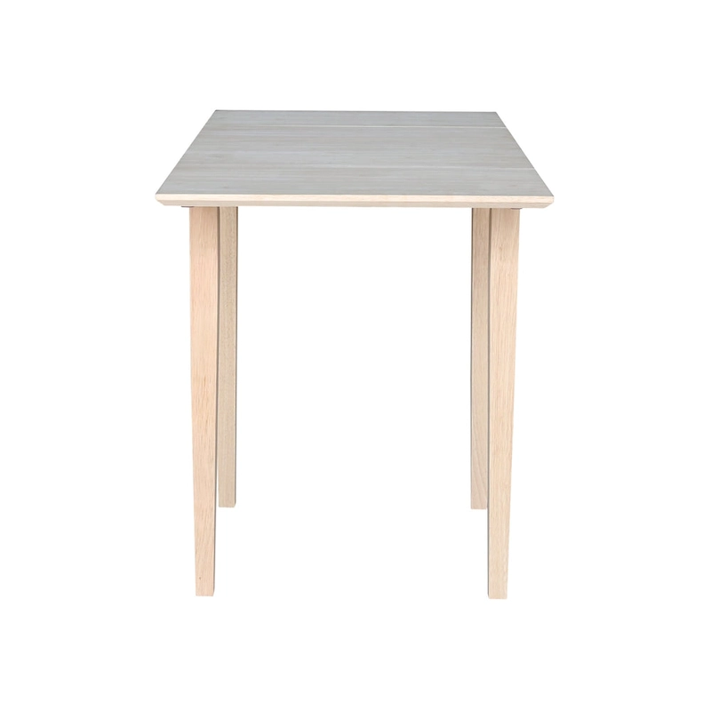 International Concepts Small Drop Leaf Shaker Style Dining Table