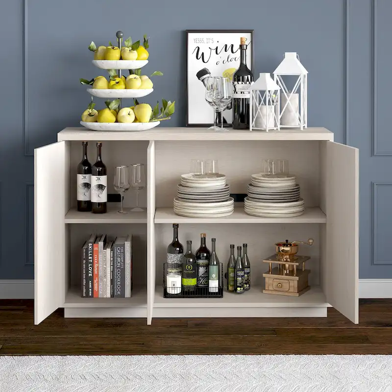 48-Inch Wide Rectangular Buffet Sideboard — 47.5 Inches Wide