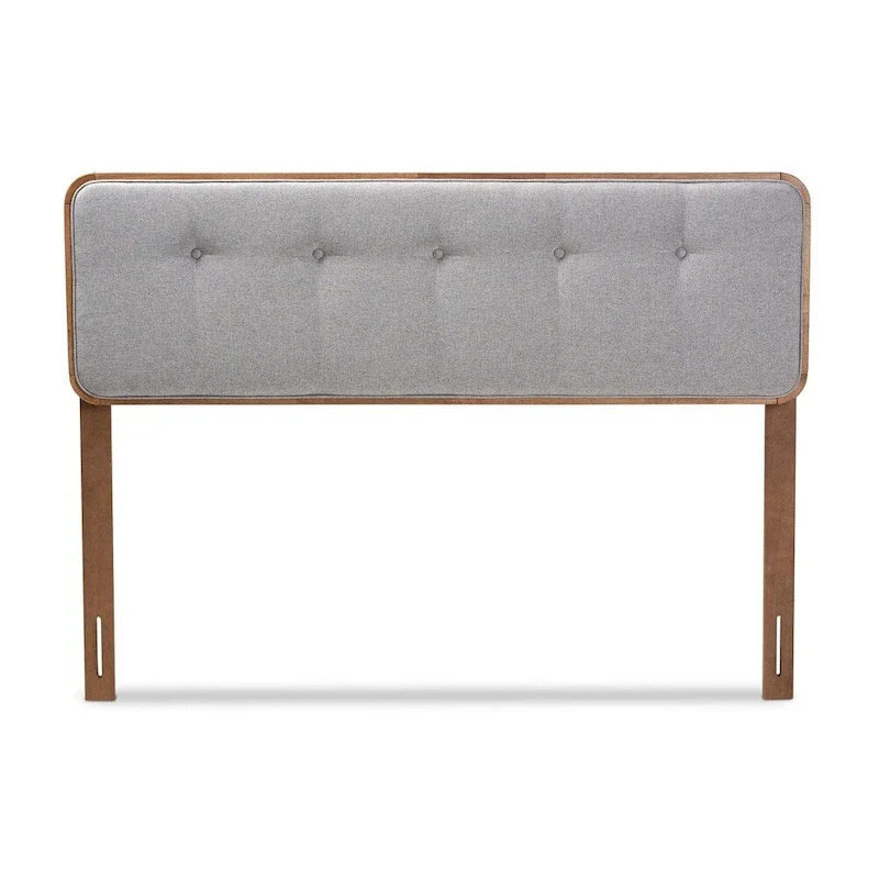Carson Carrington Ulvik Mid-century Button-tufted Fabric Headboard