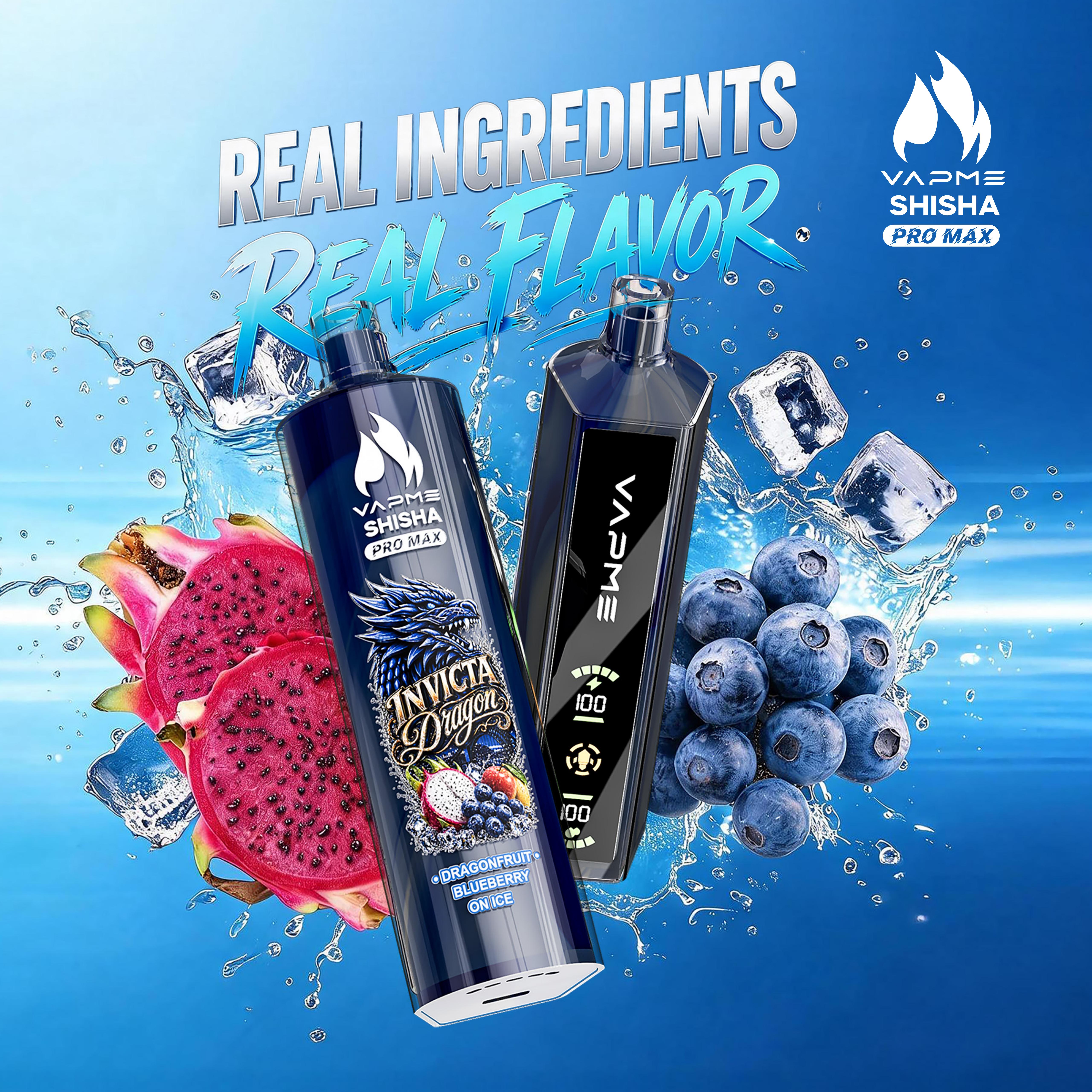 VAPME SHISHA PRO MAX 20000 - EU STOCK