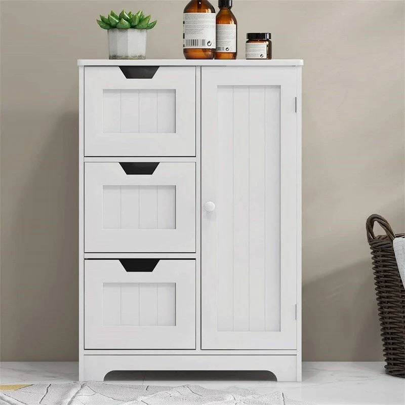 Bathroom Storage Cabinet - 11.81 D x 23.62 W x 31.89 H