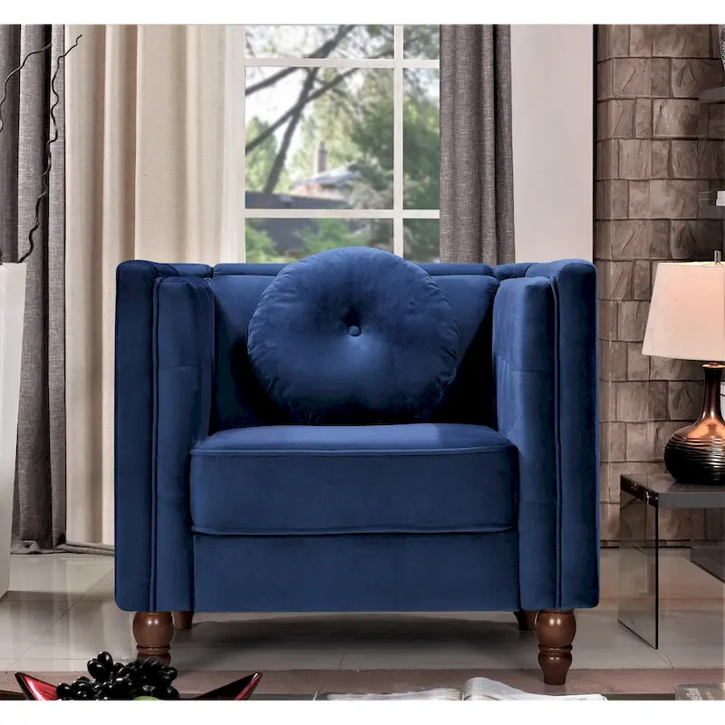 Velvet Armchair