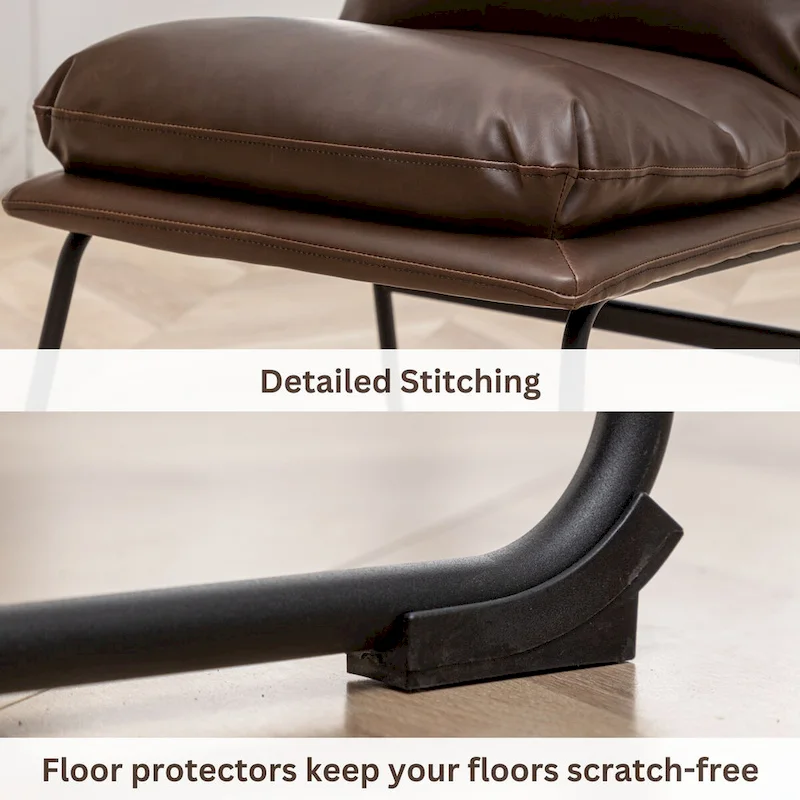 5-Piece Round Dining Set, Trestle Table with 4 Chairs