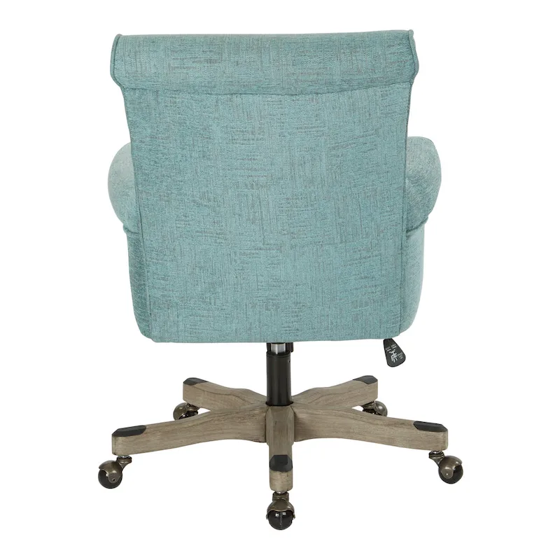 Megan Office Chair with Wood Base
