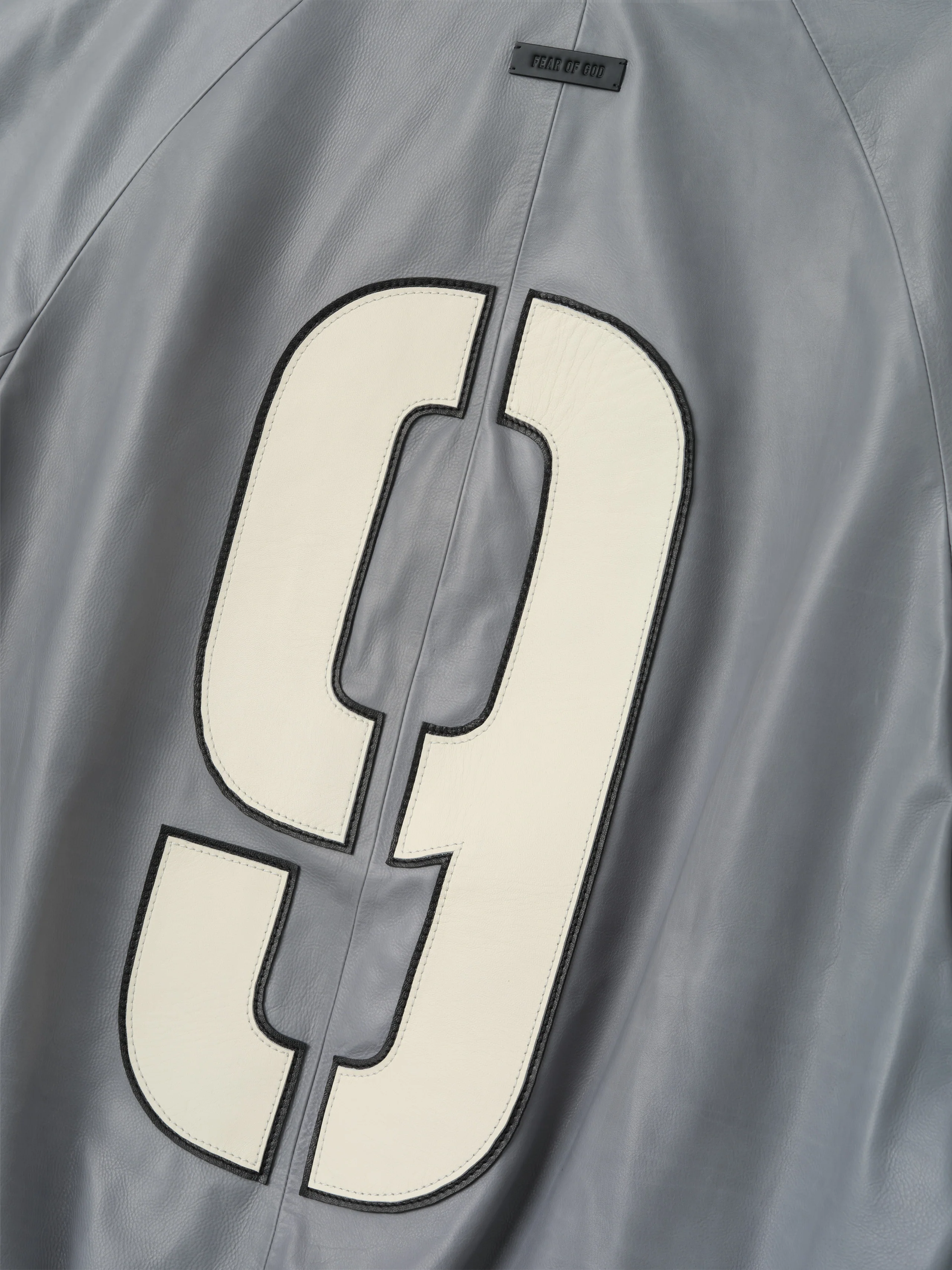 Leather 9 Raglan Bomber Jacket