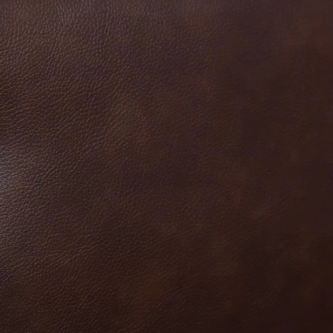 Genuine Leather Mid-century Modern Style Manual Recliners Sofa Set