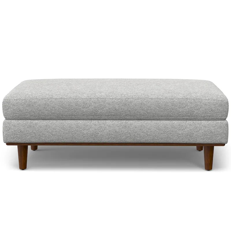 WYNDENHALL Brixley 49 inch Wide Mid-Century Modern Table Ottoman