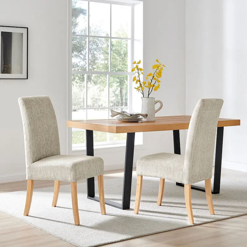 Valencia Fabric Chair, (Set of 2)