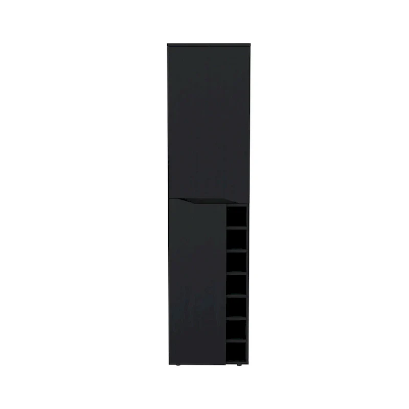 Tall Cabinet for Living Room ,Apartment, Bedroom, Black