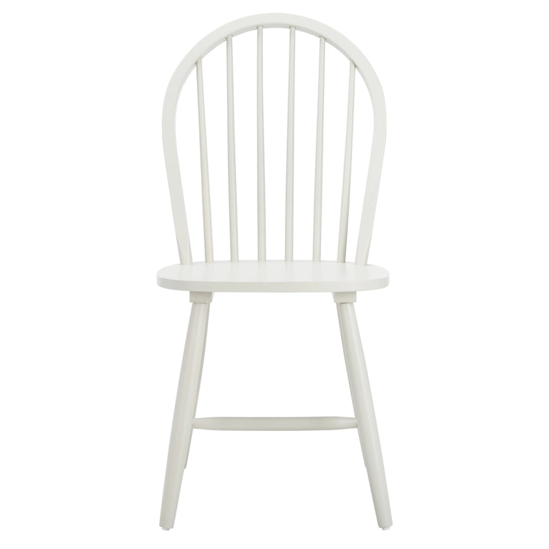 SAFAVIEH Delcie Spindle Oval Back Dining Chair (Set of 2) - 17.9  x 19.7  x 37  - 18Wx20Dx37H