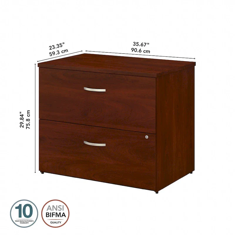Studio C 2-drawer Lateral File Cabinet by Bush Business Furniture
