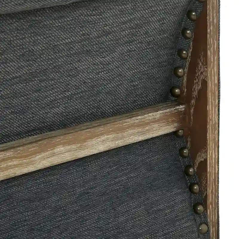 Saragus Chesterfield Sofa with Nailhead Trim by Christopher Knight Home - 85.50  L x 33.25  W x 28.50  H