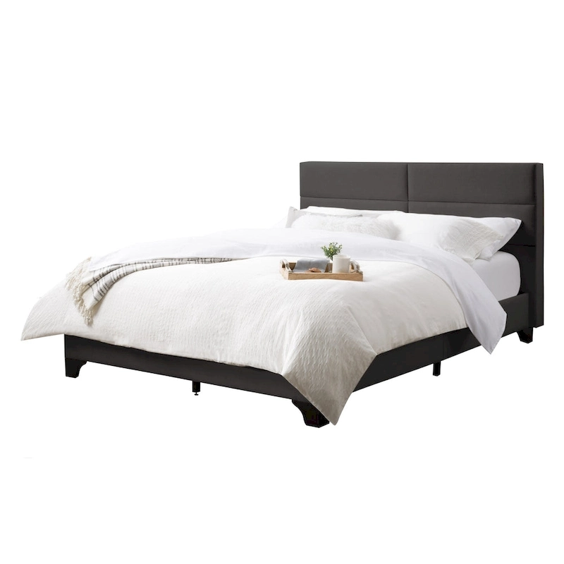 Bellevue Queen Rectangle Panel Upholstered Bed