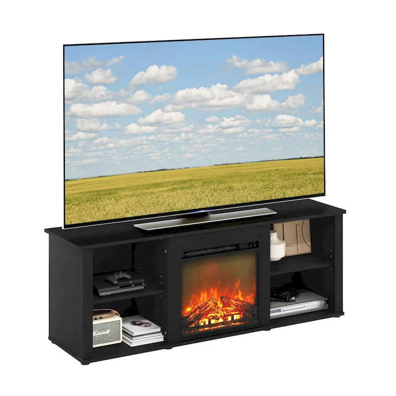 60 Inch TV Stand with Fireplace