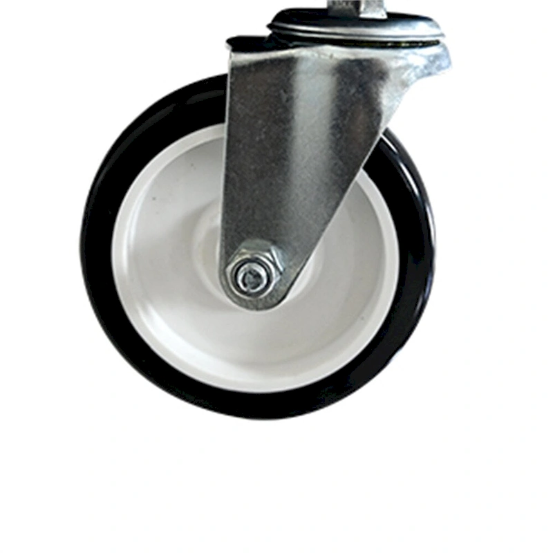 3 Layer Thickened Plastic Mobile Kitchen Cart with Metal Frame