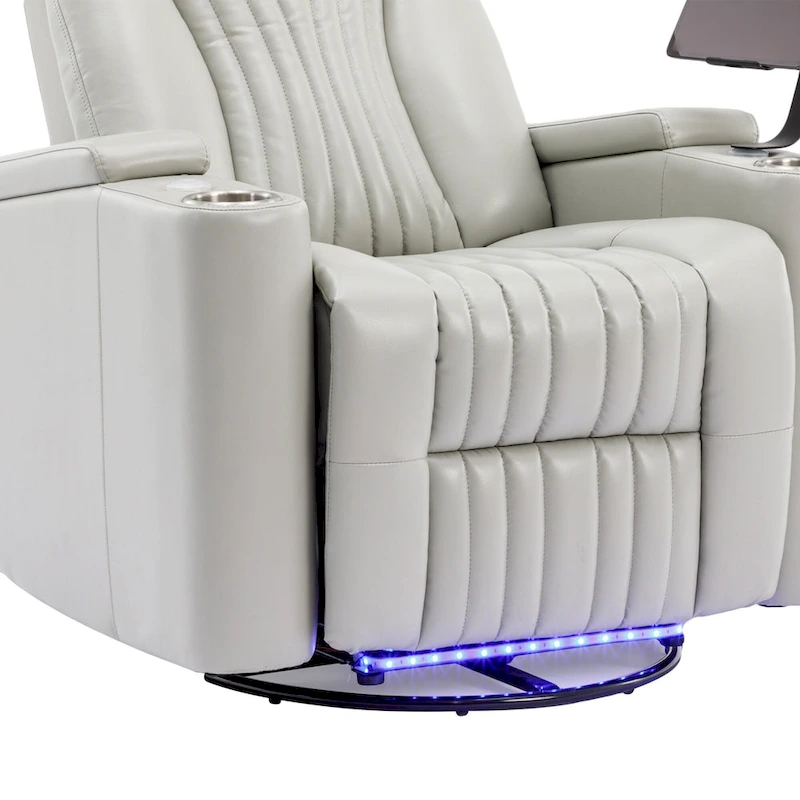 Multifunctional 270 Swivel Home Theater Power Recliner