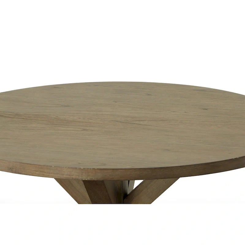 Carolina Living Diana Trestle Base Dining Table