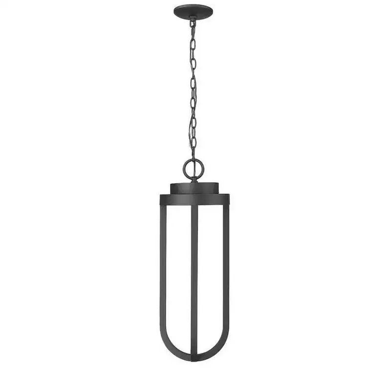 Z-Lite Leland 1 - Light Pendant in Sand Black