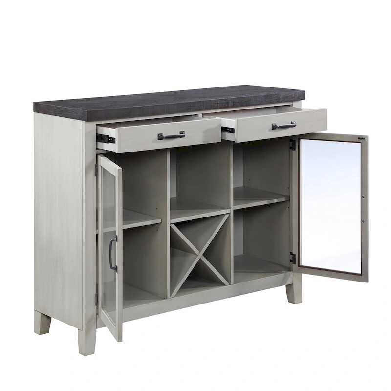 Steve Silver Hasbrook 7-Piece Dining Set with Optional Server