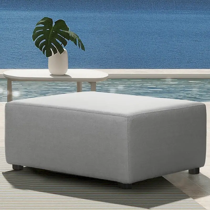 Cleo 30.5 Modular Upholstered Outdoor Patio Ottoman