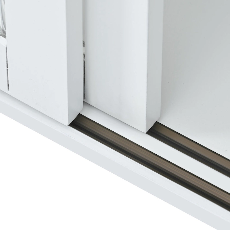 Kitchen Island with Drop Leaf, LED Light