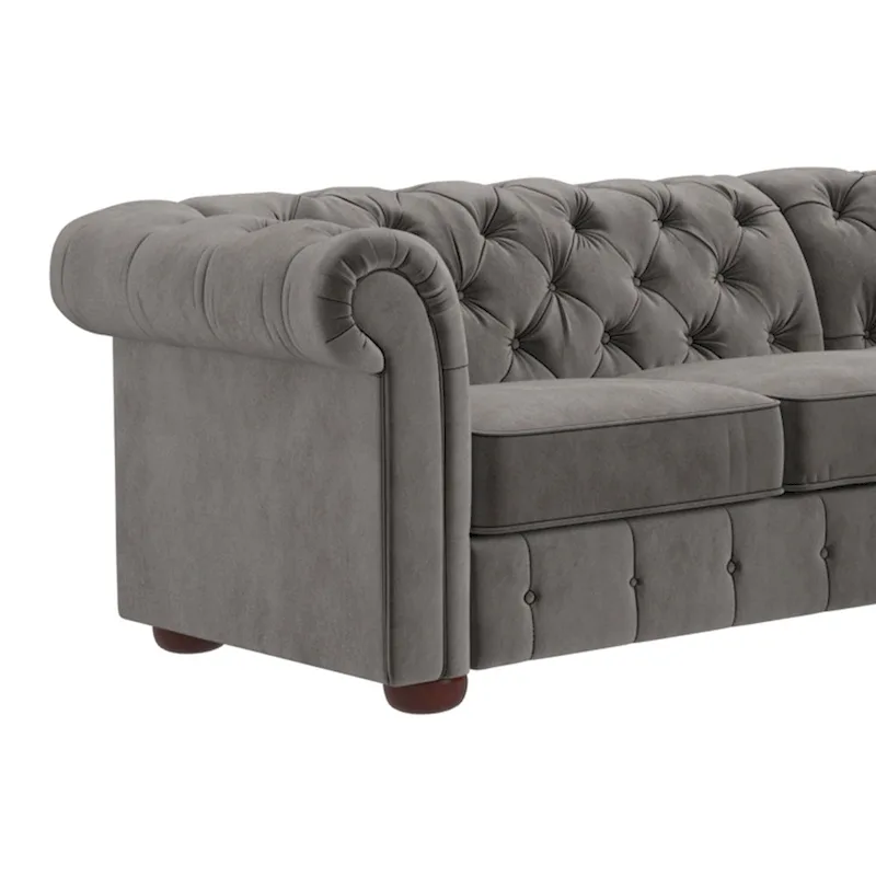 Knightsbridge Scrolled Arm Chesterfield Sectional by iNSPIRE Q Artisan