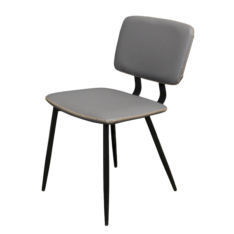Multi-Color Faux Leather Dining Chair, Single Seat